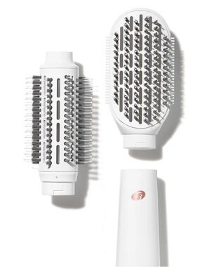 T3 AIREBRUSH DUO White & rose gold Interchangeable Hot Air Brush Brush like new